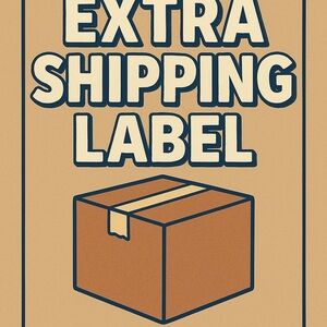 Extra Shipping Label